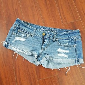 American Eagle Shortie Shorts